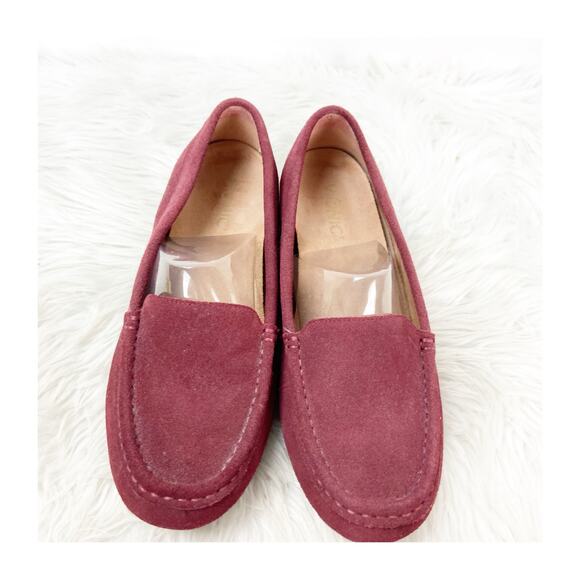Vionic Red Suede Loafers - Picture 7 of 11